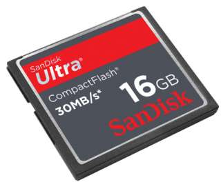 NEW 30Mb/s SanDisk Ultra CF 16 GB Compact Flash 16 G 619659043889 