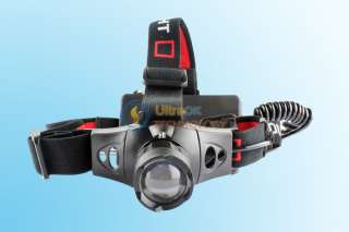   Lumen Adjustable Focus CREE R5 LED Headlamp Torch Flashlight+ 18650+CH