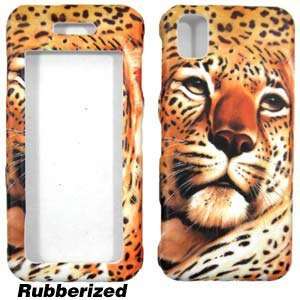  Leopard Cat Animal Design Rubber Feel Snap On Cover Hard Case Cell 