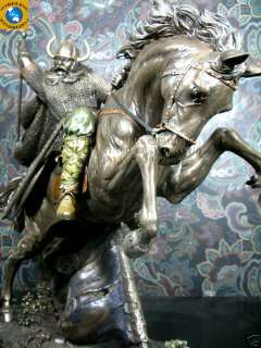 VIKING WARRIOR ON HORSE BATTLE OF VALHALLA RAGNAROK  