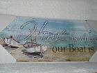 NAUTICAL WOOD SIGN BEACH BOAT WALL HANG PLAQUE PICTURE