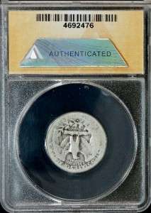 1932 D Washington Quarter Key Date Rare ANACS AG 3  