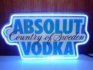 Absolut Vodka Logo Beer Bar Pub Store Neon Light Sign 234 NEW  