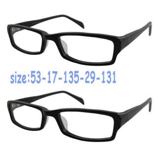 unisex black acetate full rim optical frame eyeglasses eyewear  