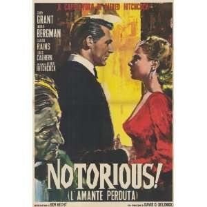  Notorious Movie Poster (11 x 17 Inches   28cm x 44cm 