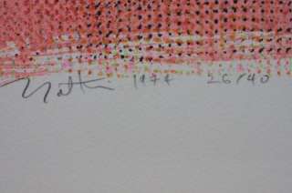 SUPERB Robert NATKIN Abstract Expressionist Silkscreen Hand Signed/N 