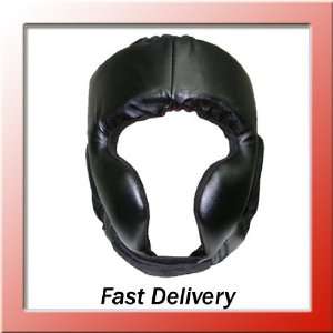   MMA helmet martial arts training gear black