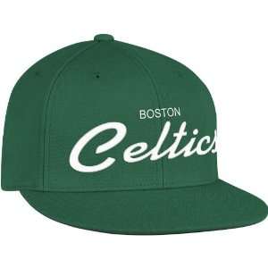  adidas Celtics Flat Brim Flex Hat