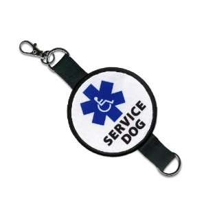 Creative Clam Service Dog Blue Ada Medical Alert Symbol 2 In 1 Double 