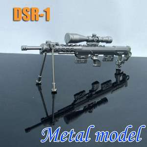 DSR 1 Miniature Metal Sniper Gun Model Keychain Ornaments Boutique 