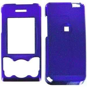 Sony Ericsson W580i Blue Snap On Protector Case Faceplate Cell Phones 