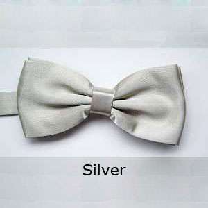   Kids Boys Toddler Solid Color Wedding Child Neck Bow Ties  