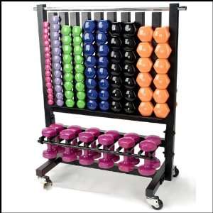  Aerobic Pac   lockable rack   accommodates either vinyl or 