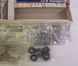   TANKER TRAILER AMT 125 Model Kit Plastic Opened Htf Unbuilt  
