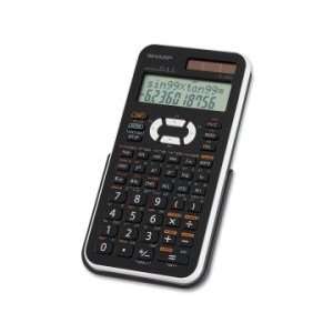  Sharp EL 506XBWH Scientific Calculator   Black/White 