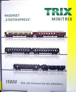 Minitrix 15800; Luxurious Bavarian Express Train ERA I  