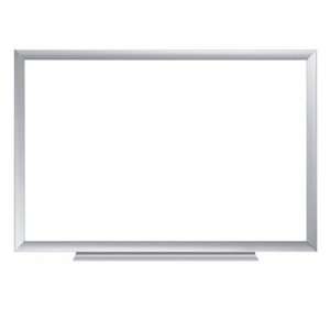  OfficeMax 4 x 3 Aluminum Frame Magnetic Dry Erase Board 