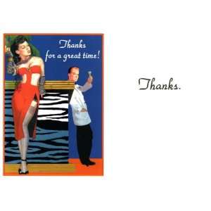  New   Thanks for Thank You Retro Greeting Card by WMU 
