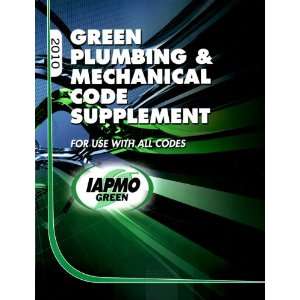  2010 Green Plumbing and Mechanical Code Supplement 