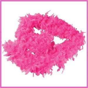   Pink Feather Boa (6ft) Girls Dress up Costume Pink Boa Toys & Games