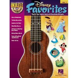  Disney Favorites   Ukulele Play Along Vol. 7 (Book/Cd 