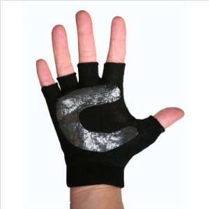 Stick e Yoga Accessories 1461 Yoga Gloves for Secure Grip in Black   1 