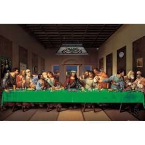  The Real Last Supper College Humour Poker Poster 24 x 36 