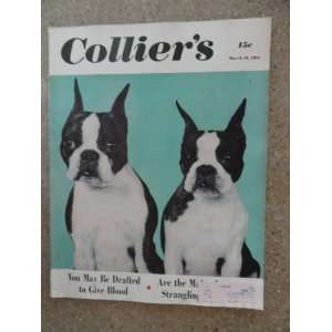Colliers Magazine March 10,1951 (Cover Only) cover art by Bob Hanks/2 