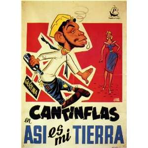 Asi es mi Tierra Poster Movie Spanish 27x40