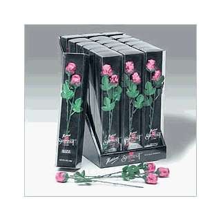 Pink Sweetheart Solid Milk Chocolate Roses Gift Set (2 PC)  