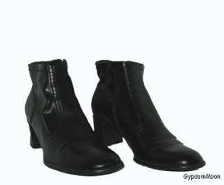 Fabulous Franco Sarto Ankle Booties Boots 7.5 M Black  