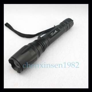 Zoomable 1600 Lm CREE XM L XML T6 LED Flashlight Torch + 2x18650 