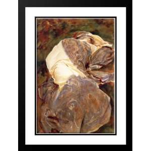   28x38 Framed and Double Matted Reclining Figure