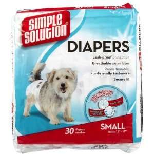Simple Solution Disposable Diapers   Small   30 pack (Quantity of 2)