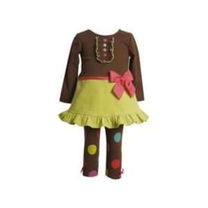  Lollipop Outfit, Brown, 6 mo Baby