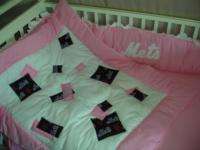 Pink Baby Nursery Crib Bedding Set w/NY New York Mets  