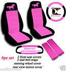 nice set spoiled car seat covers CHOOSE COLOR MATCHING ITEMS AVAILABLE 