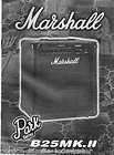 Marshall Park B25 MKII Bass Guitar Amp Manual