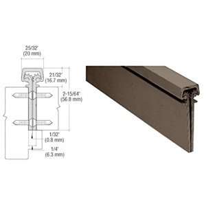   Dark Bronze Heavy Duty Concealed Continuous Hinge