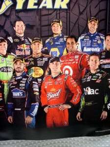 NASCAR GOODYEAR POSTER NEW CLASS OF 2011 A MUST HAVE  