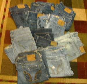 Hollister Jeans, size 9, *very GOOD condition* 11 options to choose 