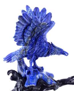   Lazuli Eagle/Hawk Sculpture, Stone Carving #V49,Eagle figurin  