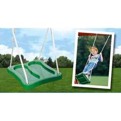 KidWise Green Stand N Swing with Rope  