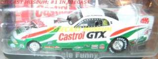   PEDREGON CASTROL GTX FUNNY CAR 1997 97 FORD MUSTANG DIECAST NHRA RARE
