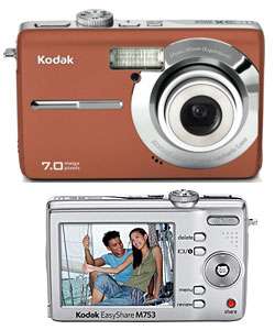 Kodak M753 Easyshare 7MP Digital Camera   Copper (Refurbished 