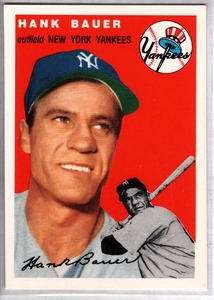 HANK BAUER 1954 Topps Archives #130  
