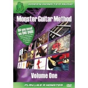  Alfred Monster Guitar Method Vol. 1 Dvd/Cd Set Musical 