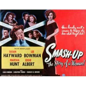  Smash Up Movie Poster (11 x 14 Inches   28cm x 36cm) (1947 