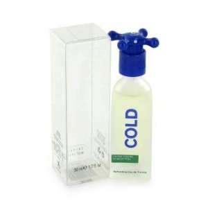  COLD by Benetton Eau De Toilette Spray 3.4 oz Beauty