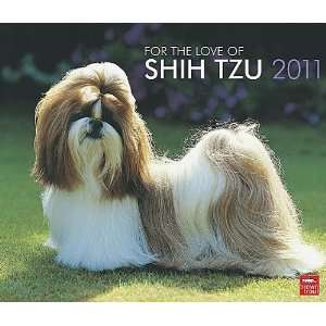  For the Love of Shih Tzu 2011 Deluxe Wall Calendar Office 